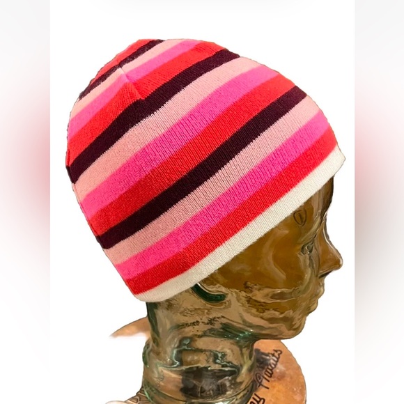 Nike Beanie Hat (reversible with logo)
Multicolored Stripes, Women's One Size - Picture 2 of 7